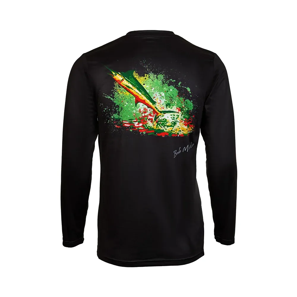 Performance Shirt Rasta Marlin Black