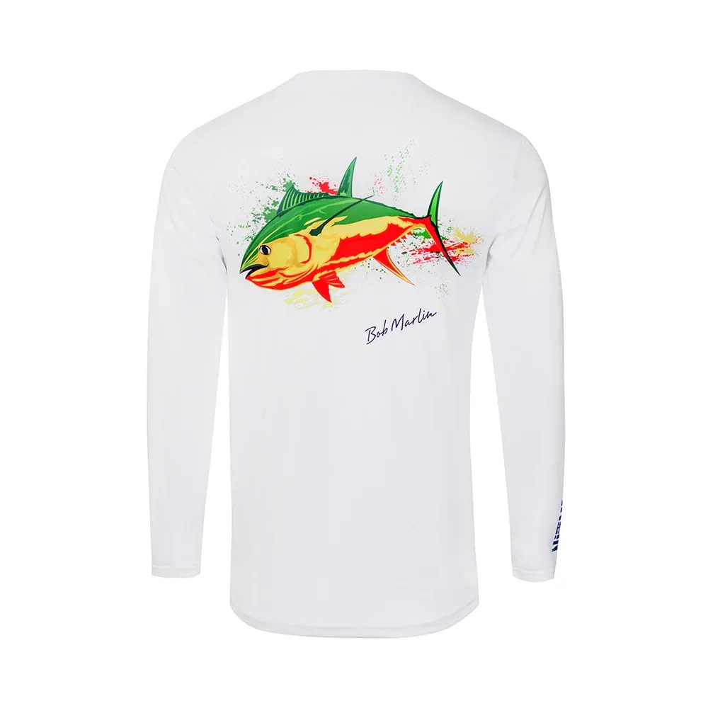 Performance Shirt Rasta Tuna White