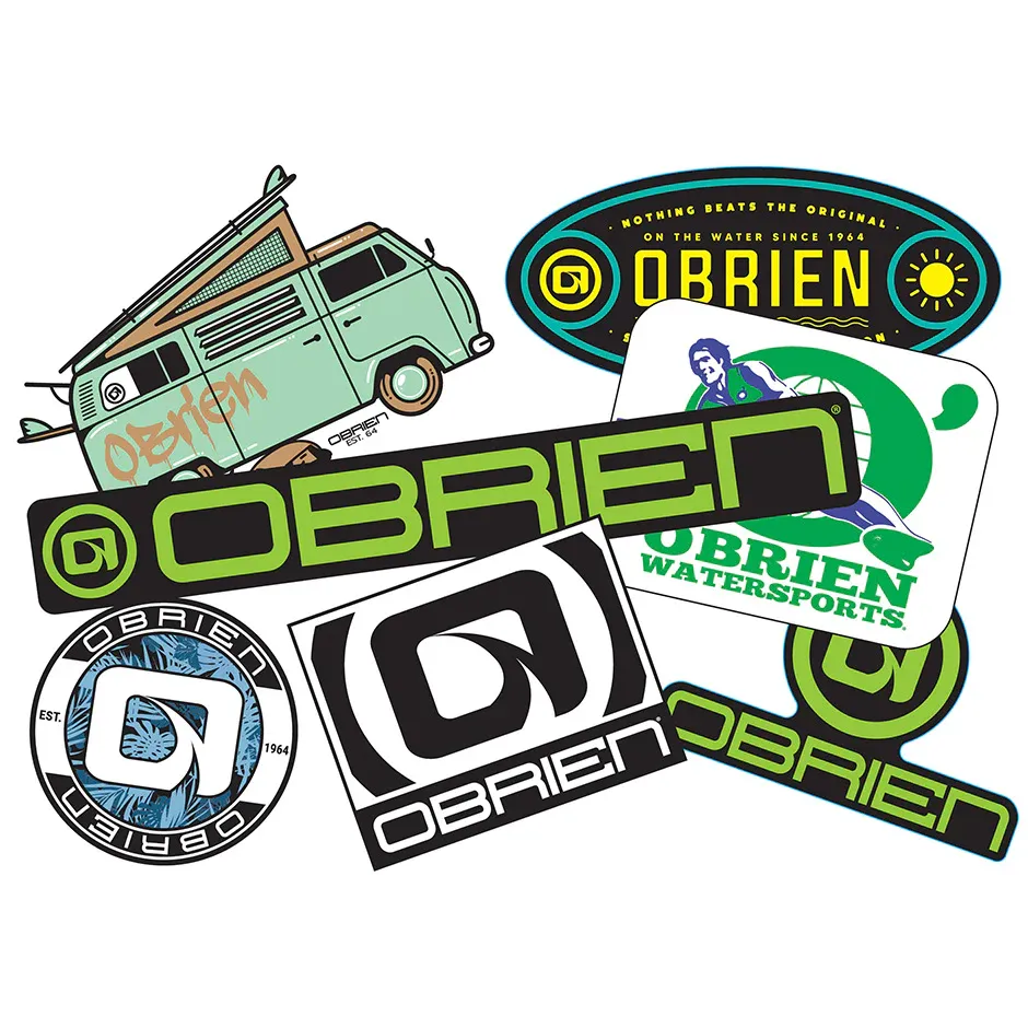 O'Brien Assorted Sticker Pack