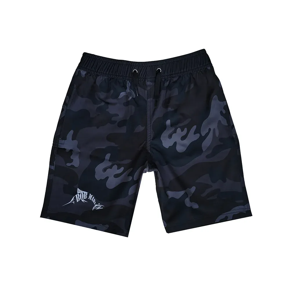 Board Short Bob Camo Black - Youth