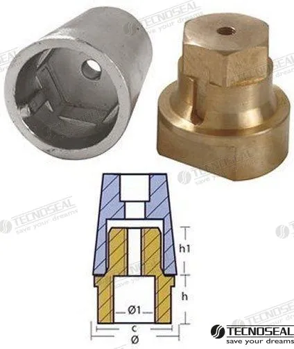 ANODE RADICE COMPLETE EJE 45