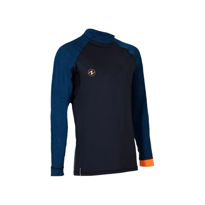 Aqualung Long Sleeve Navy Rashguard for Men