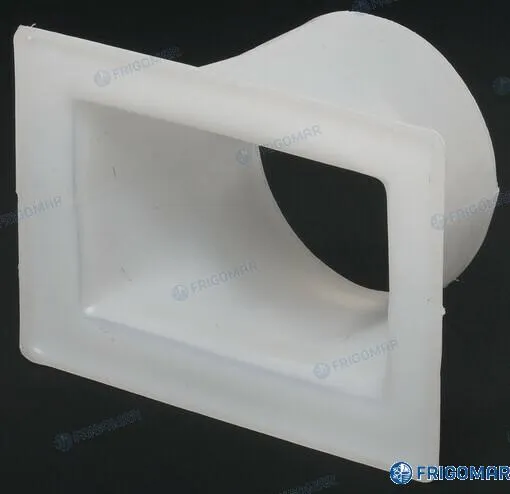 ABS PLENUM ADAPTER - Ø120MM OVAL