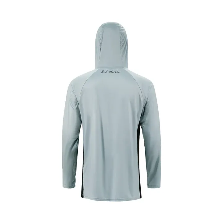 Performance Hoody With Built-in Face Mask BM Grey