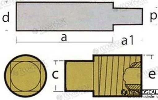 ANODE CATERPILLAR COMPLETO